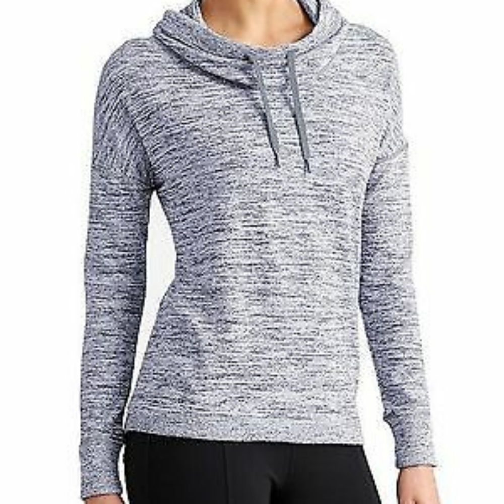 Athleta Blissful Cowl Hoodie Sweater